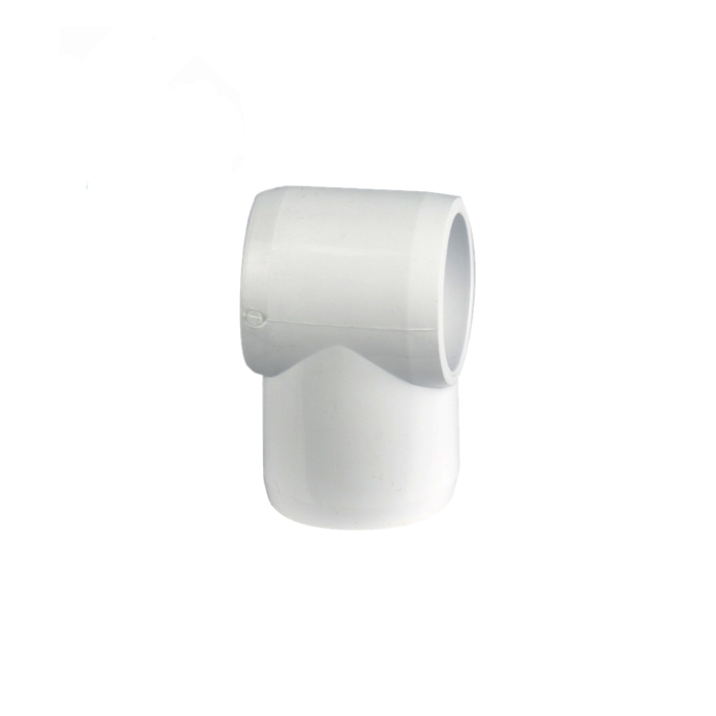 1/2 in. Tee PVC Fitting, Furniture Grade - White