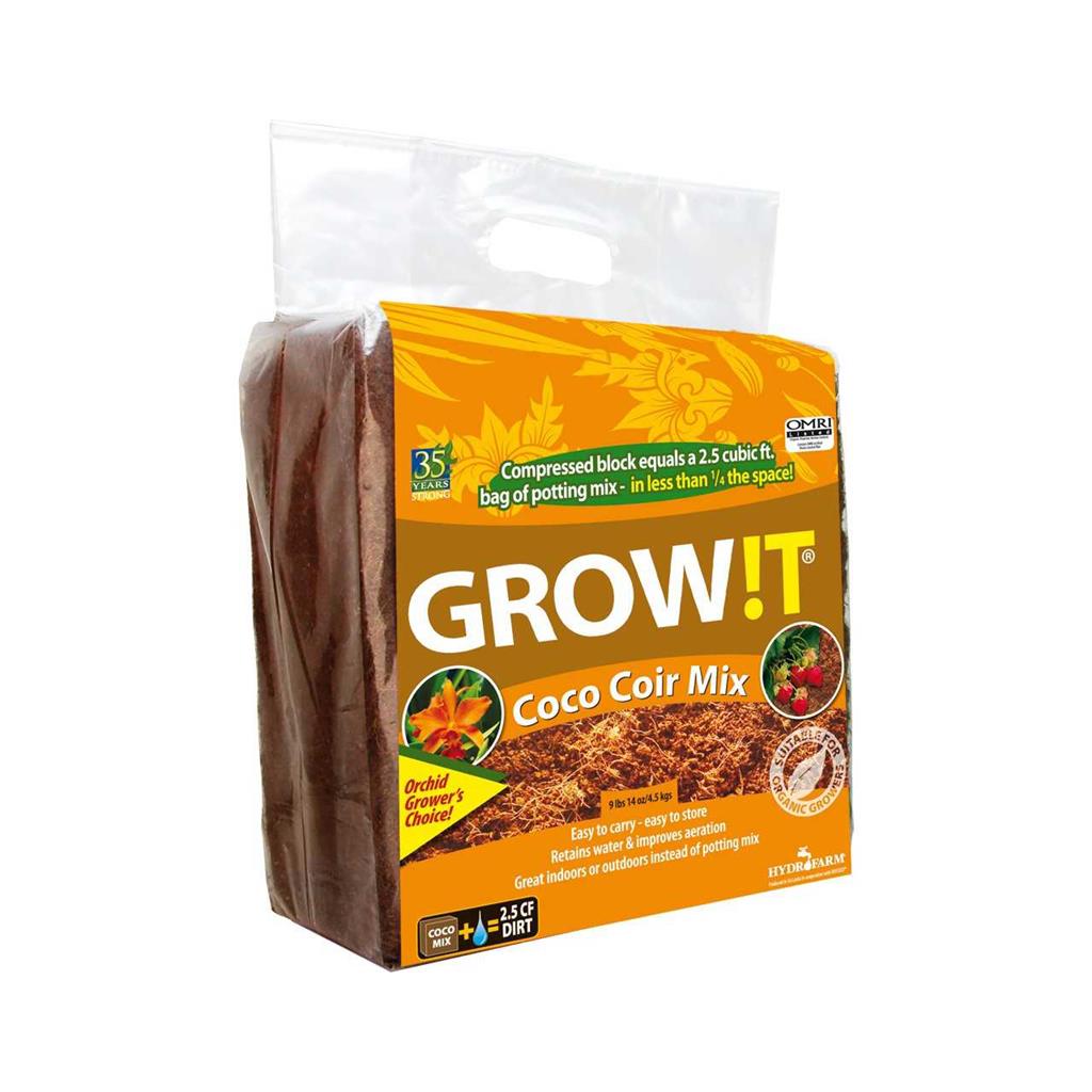 Perfect Plants Organic Garden Coir | 8qt. Premium Garden Coir | Can Be Used  as Soil Amendment or Potting Medium