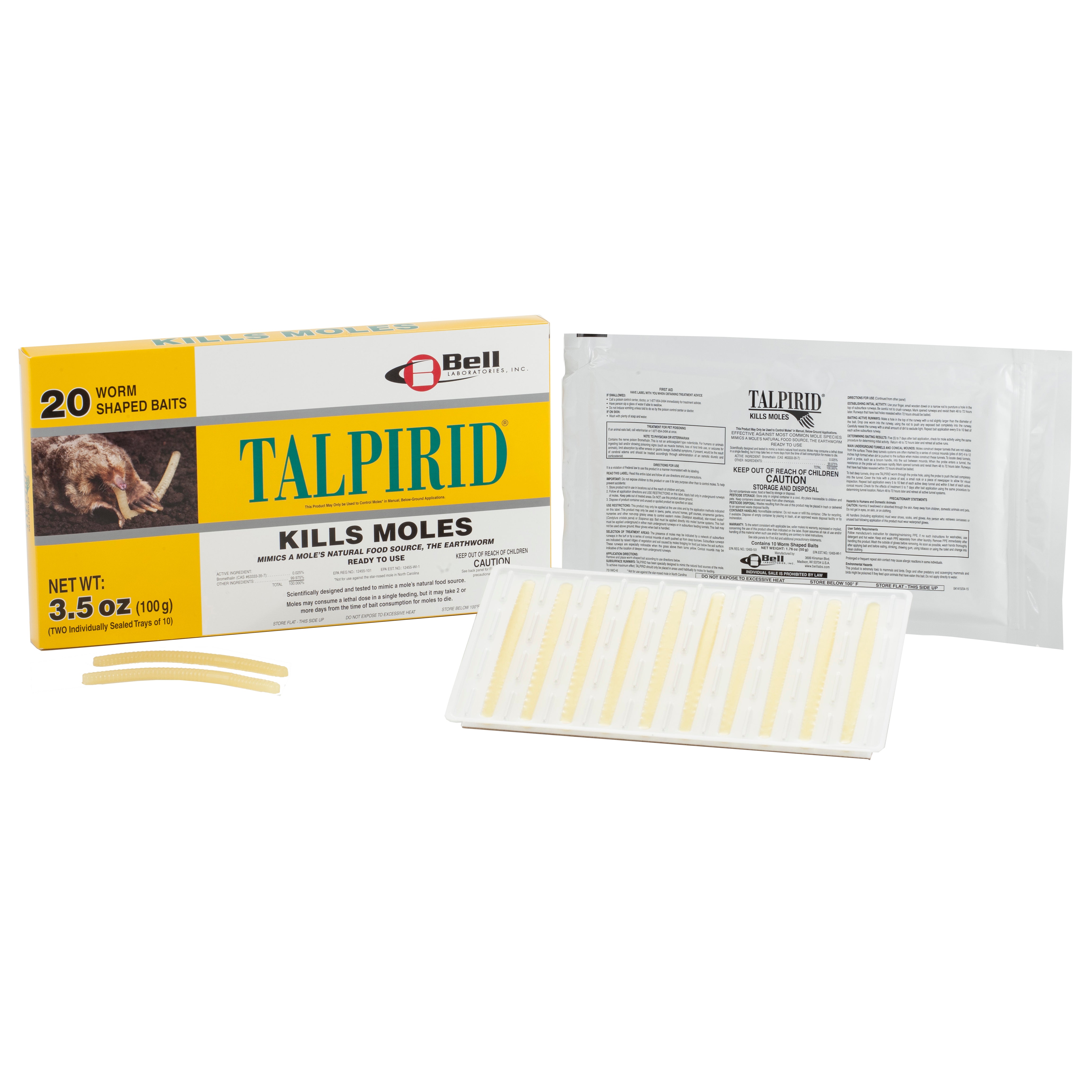 Talpirid Mole Worms Bait - Greenhouse Megastore