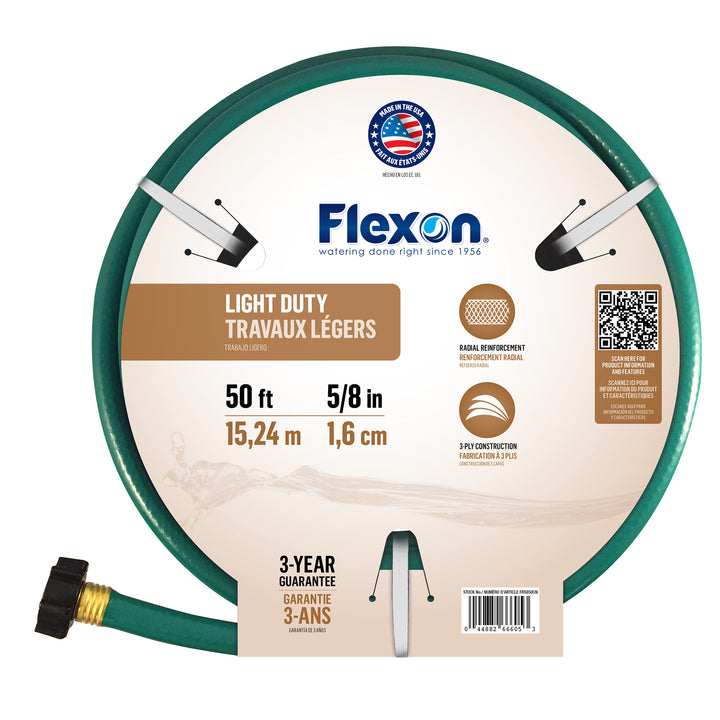 Flexon® Light Duty Reinforced Garden Hose