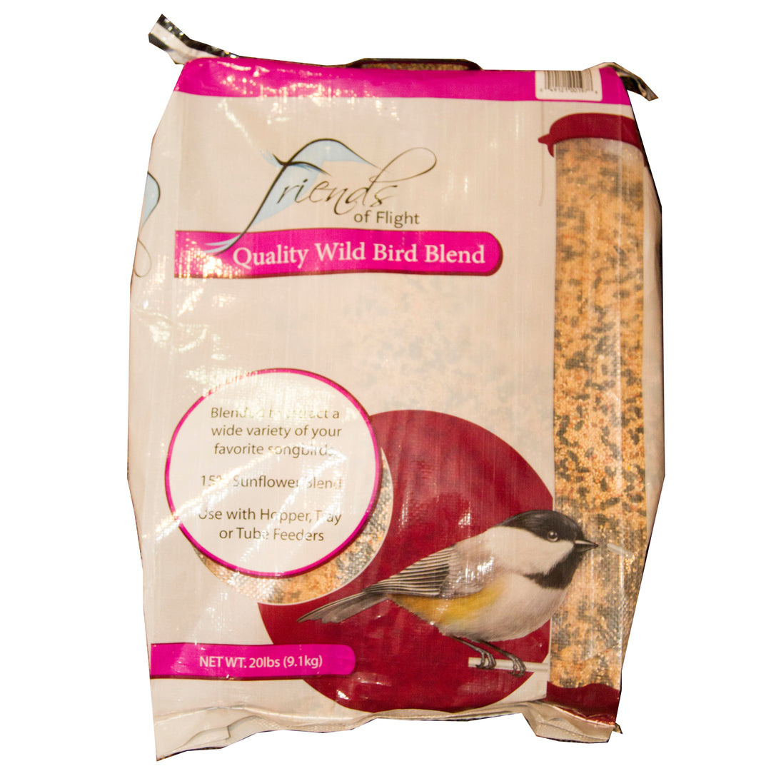 Friends of Flight® Quality Wild Bird Blend Seed 20 lb.