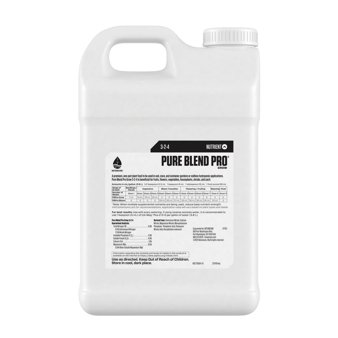 Botanicare® Pure Blend® Pro Grow Formula 3-2-4