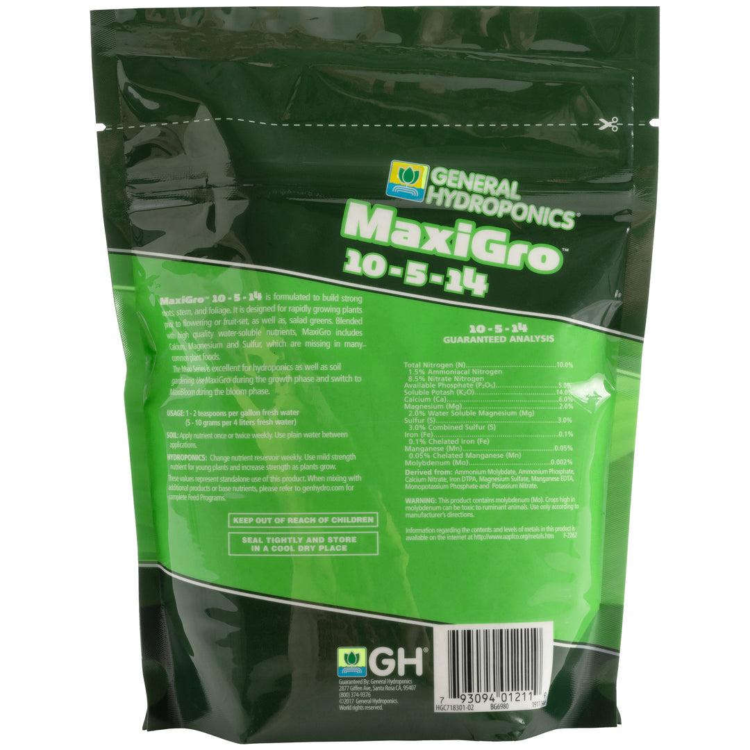 General Hydroponics® MaxiGro™ 10-5-14