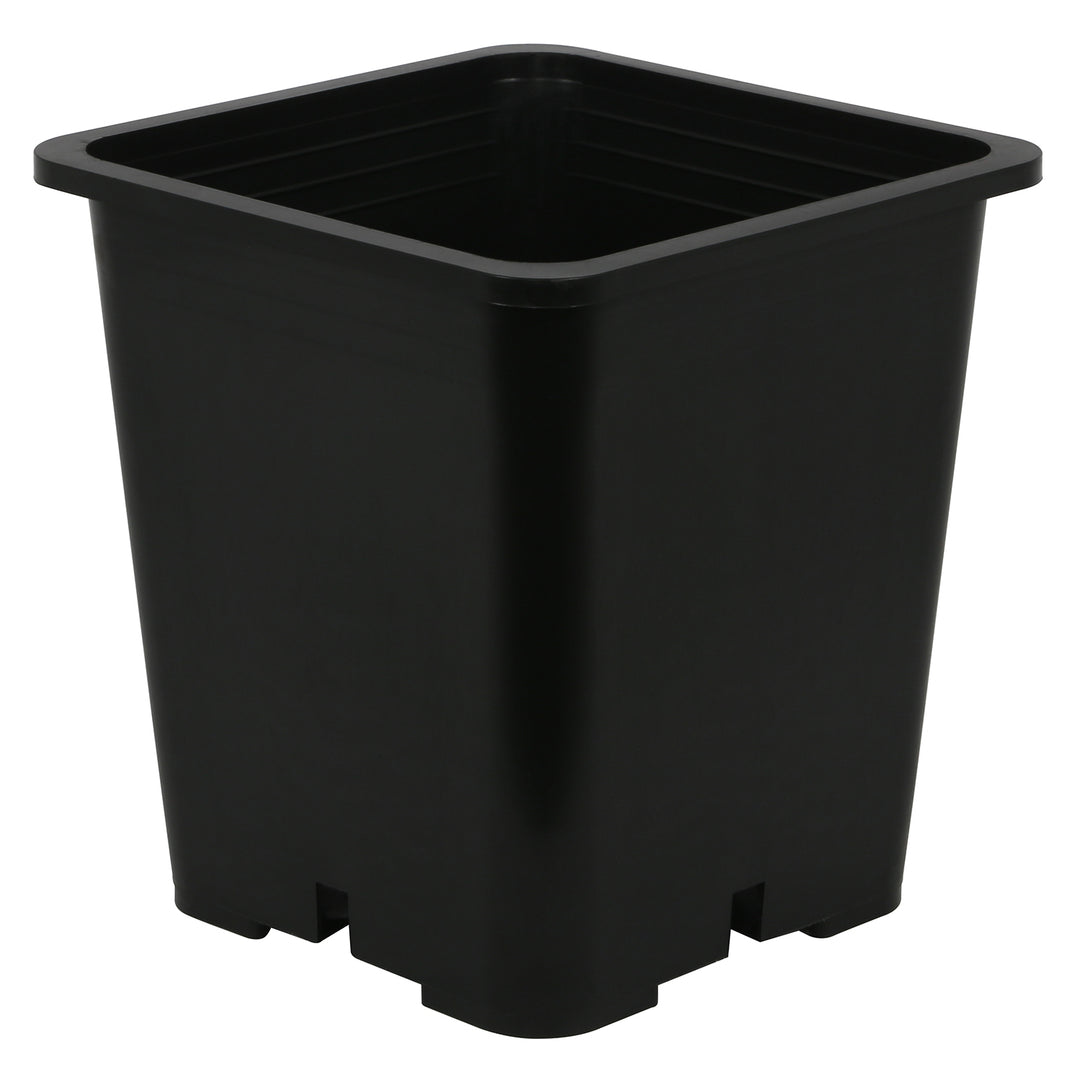 Gro Pro® Premium Square Black Nursery Pot