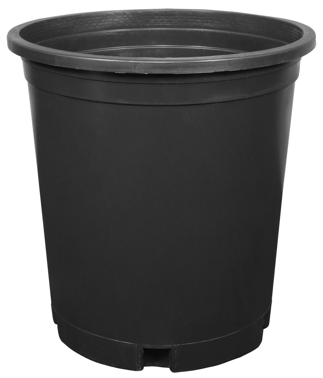 Gro Pro® 10 Pack Premium Tall Round Black Nursery Pot