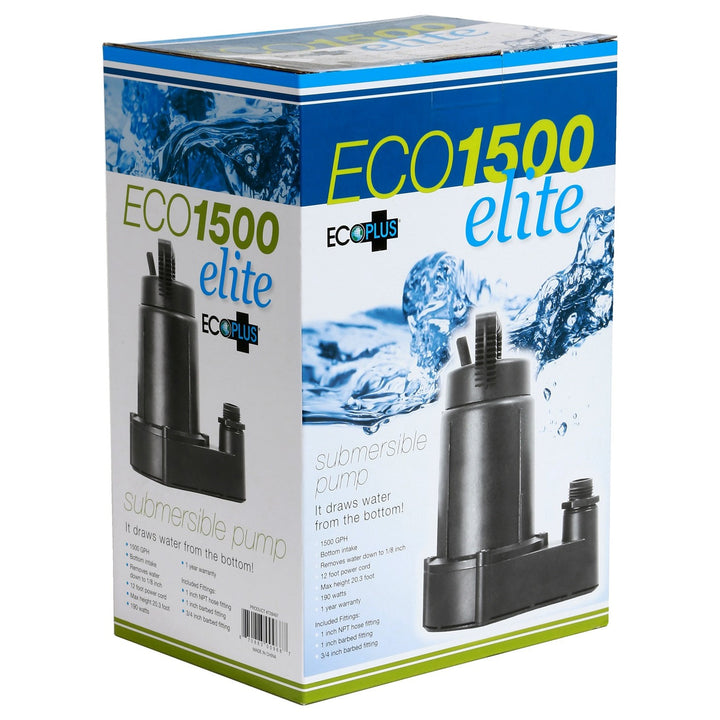 EcoPlus 1500 Elite Submersible Pump in Box