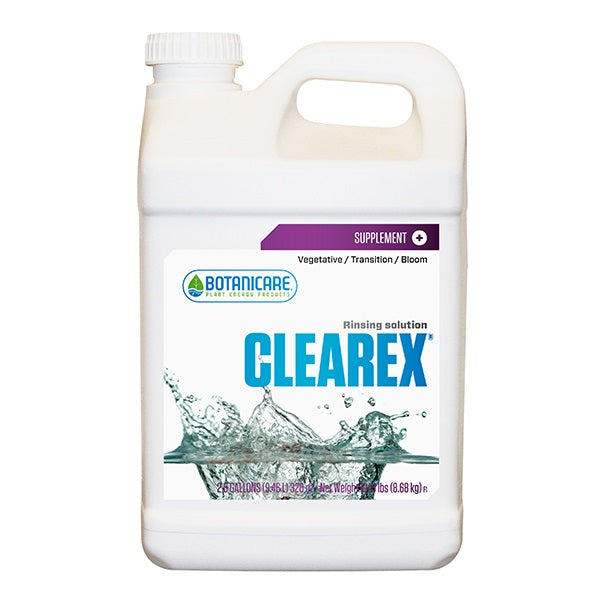 Botanicare Clearex Rinsing Solution 2.5 Gallons