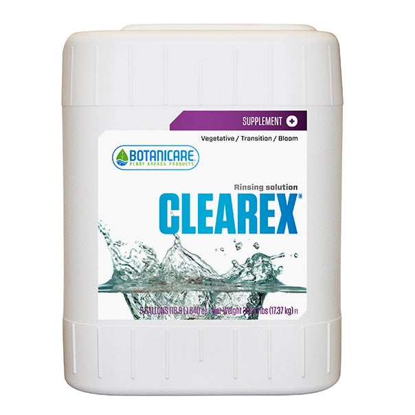 Botanicare Clearex Rinsing Solution 5 Gallons