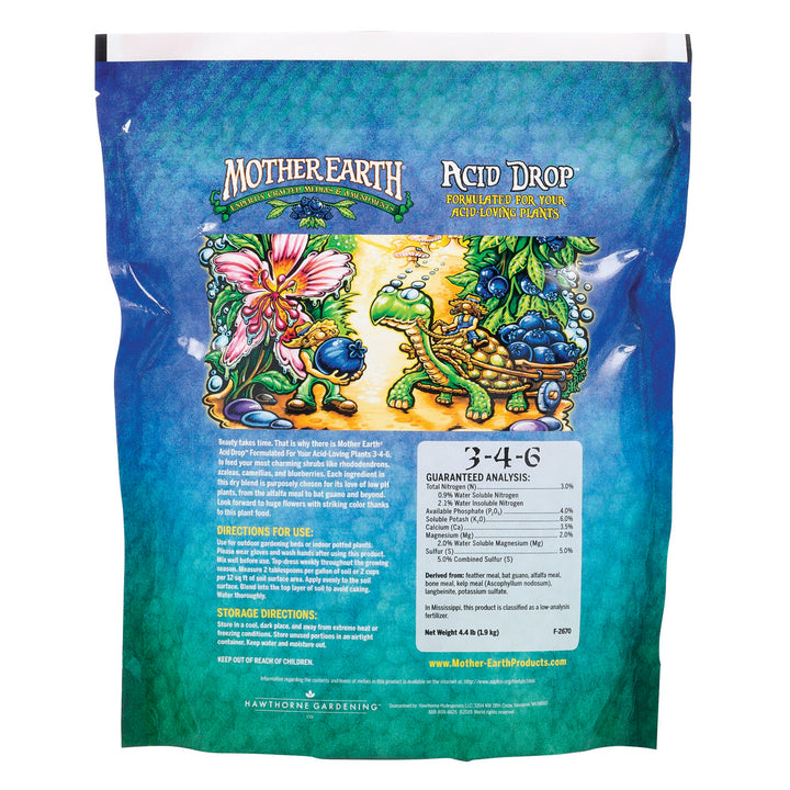 Mother Earth® Acid Drop™ for Acid-Loving Plants 3-4-6