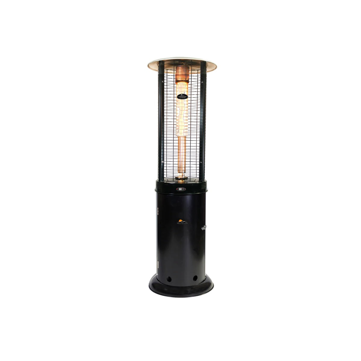 Paragon Outdoor Vulcan Round Flame Tower Heater - Greenhouse Megastore