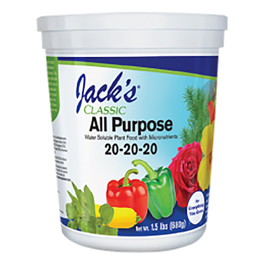 Jack's Classic 20-20-20 All Purpose Fertilizer