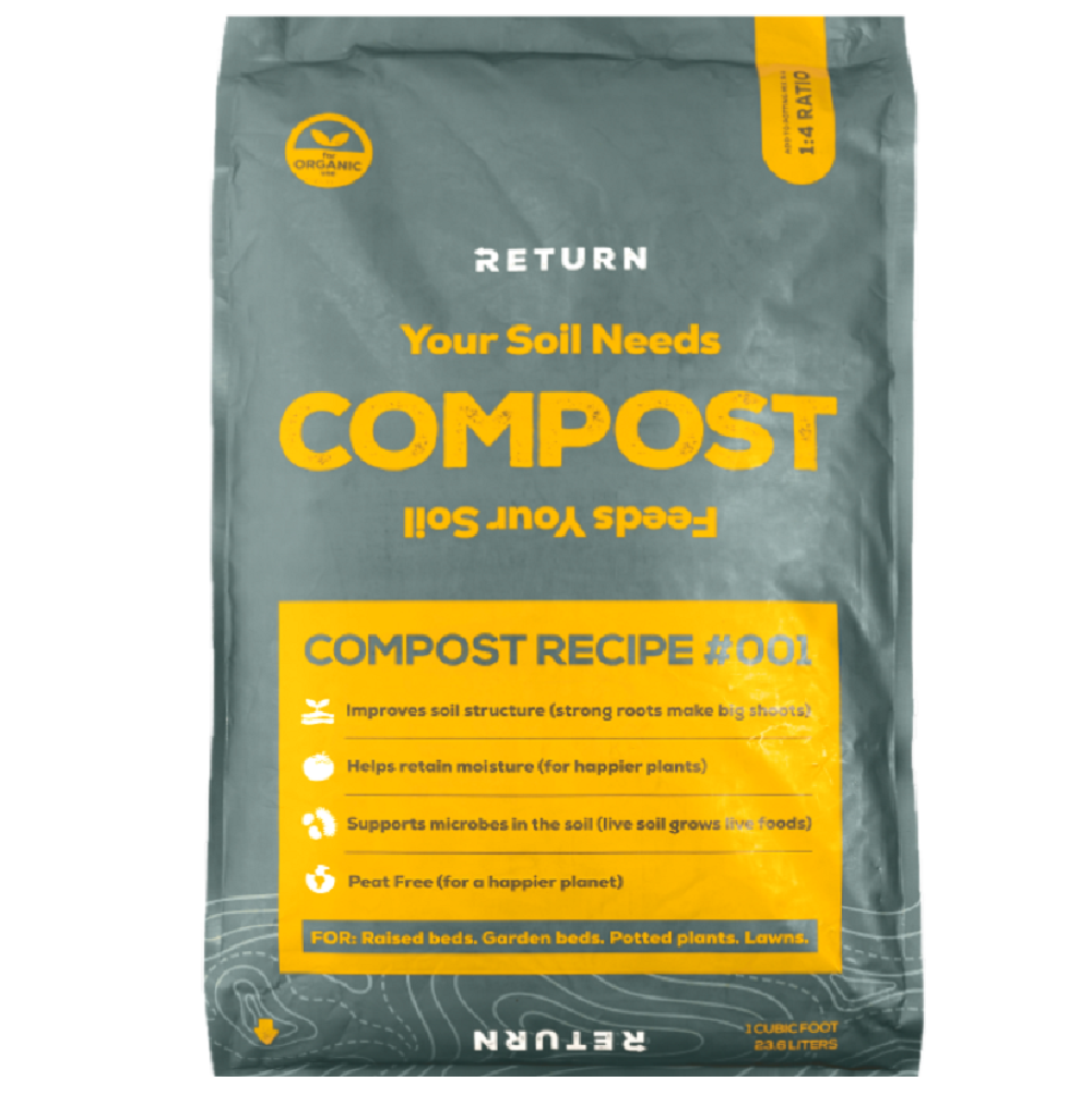 Return 1 cu. ft. Bag Compost Recipe #001 – Greenhouse Megastore