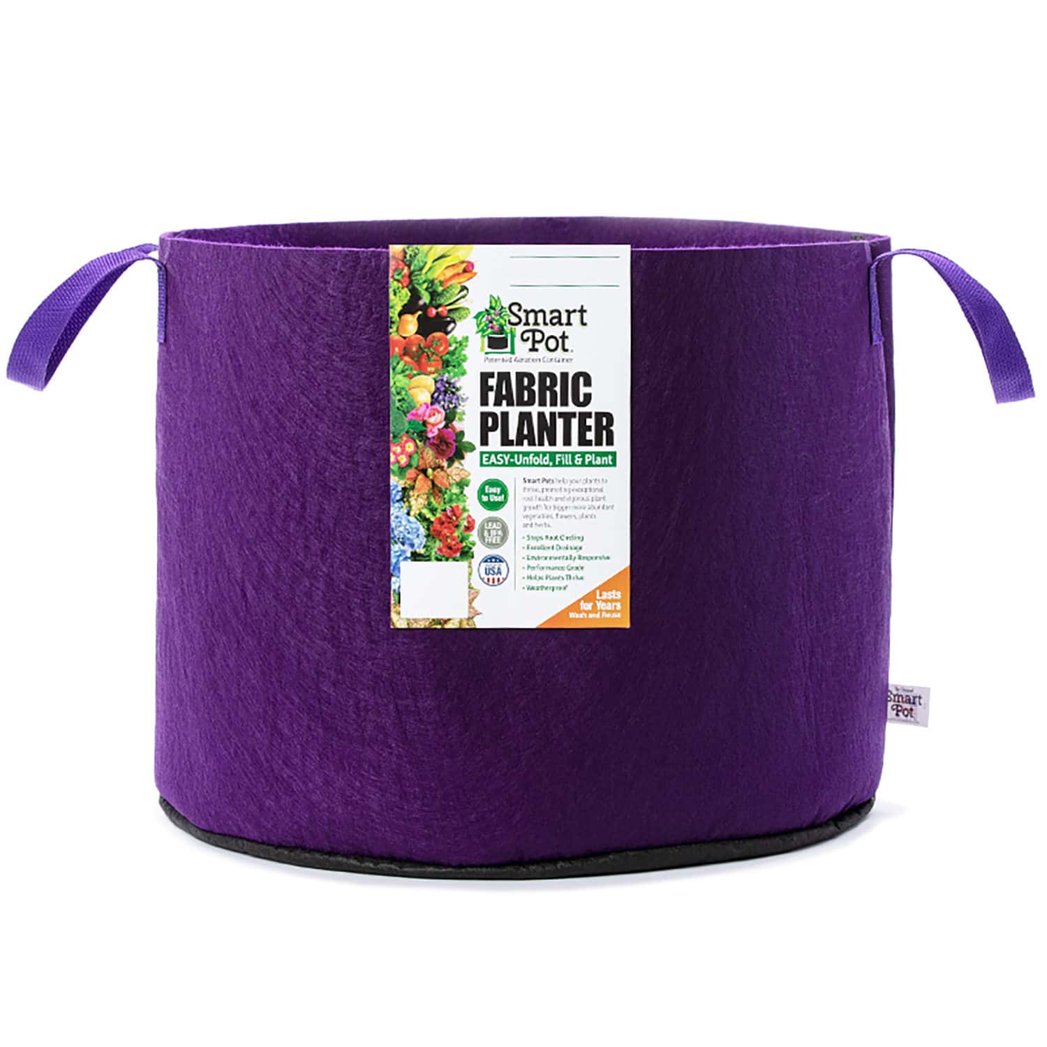 Smart Pot® Bright Violet Fabric Planters – Greenhouse Megastore