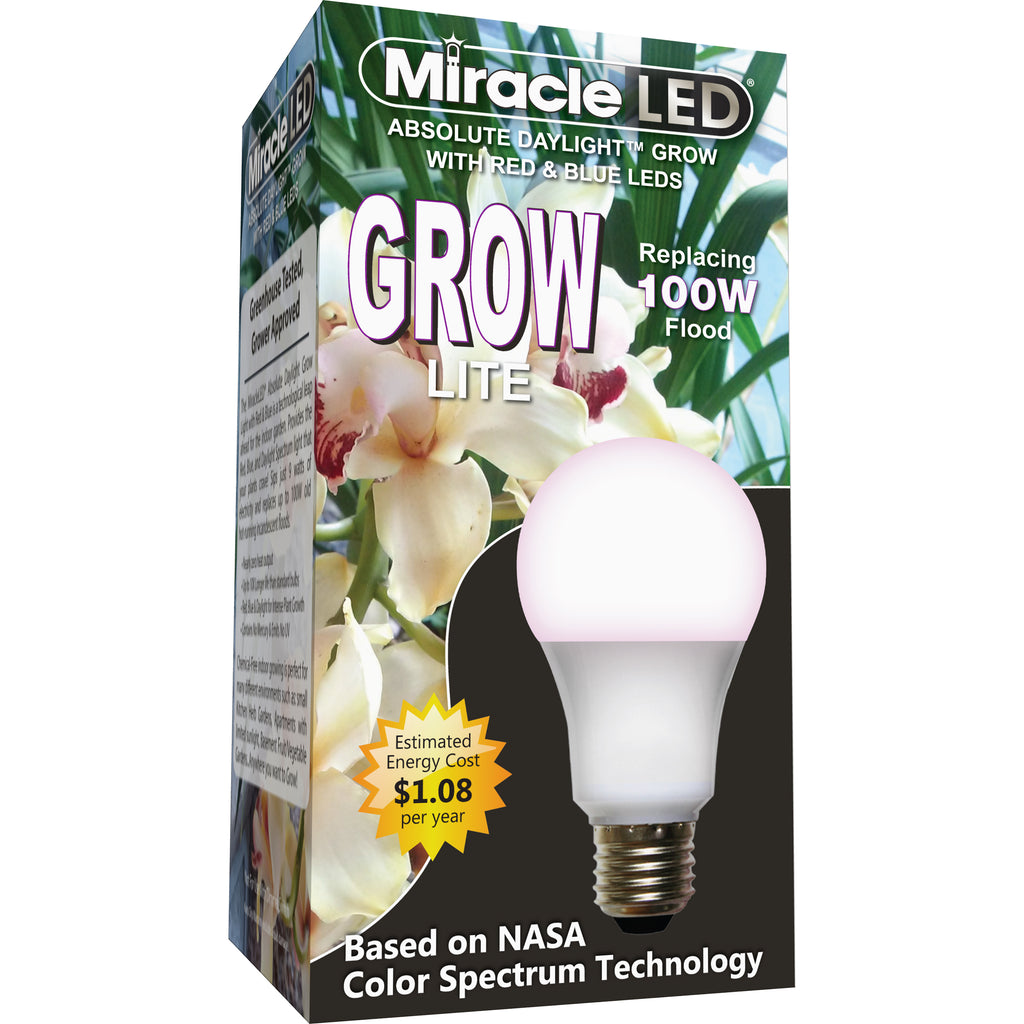 Miracle LED Absolute Daylight Red Blue Spectrum Grow Lite Bulb