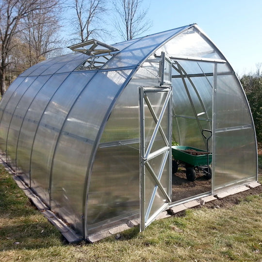 Sungrow DIY Greenhouse Kit 10 x 20 ft. with 6mm Double-Wall Polycarbon ...