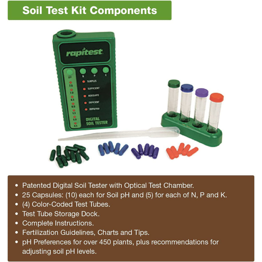 Luster Leaf Rapitest Digital Soil Test Kit Greenhouse Megastore